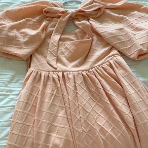 Puff Sleeve Babydoll Dress